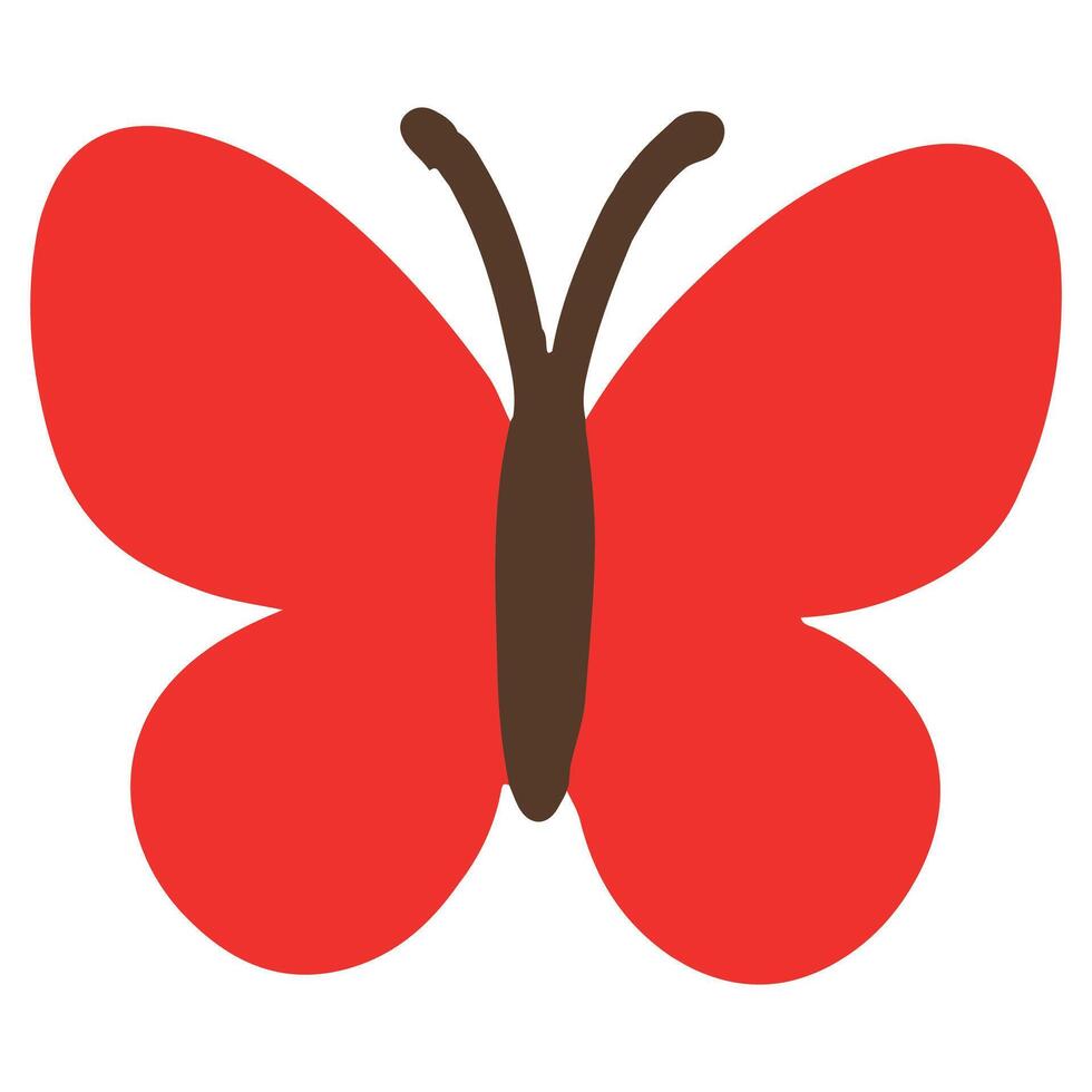 Zoo Butterfly illustration, Colorful Butterfly, Colorful Safari Animal Clipart, Animal design sublimation vector