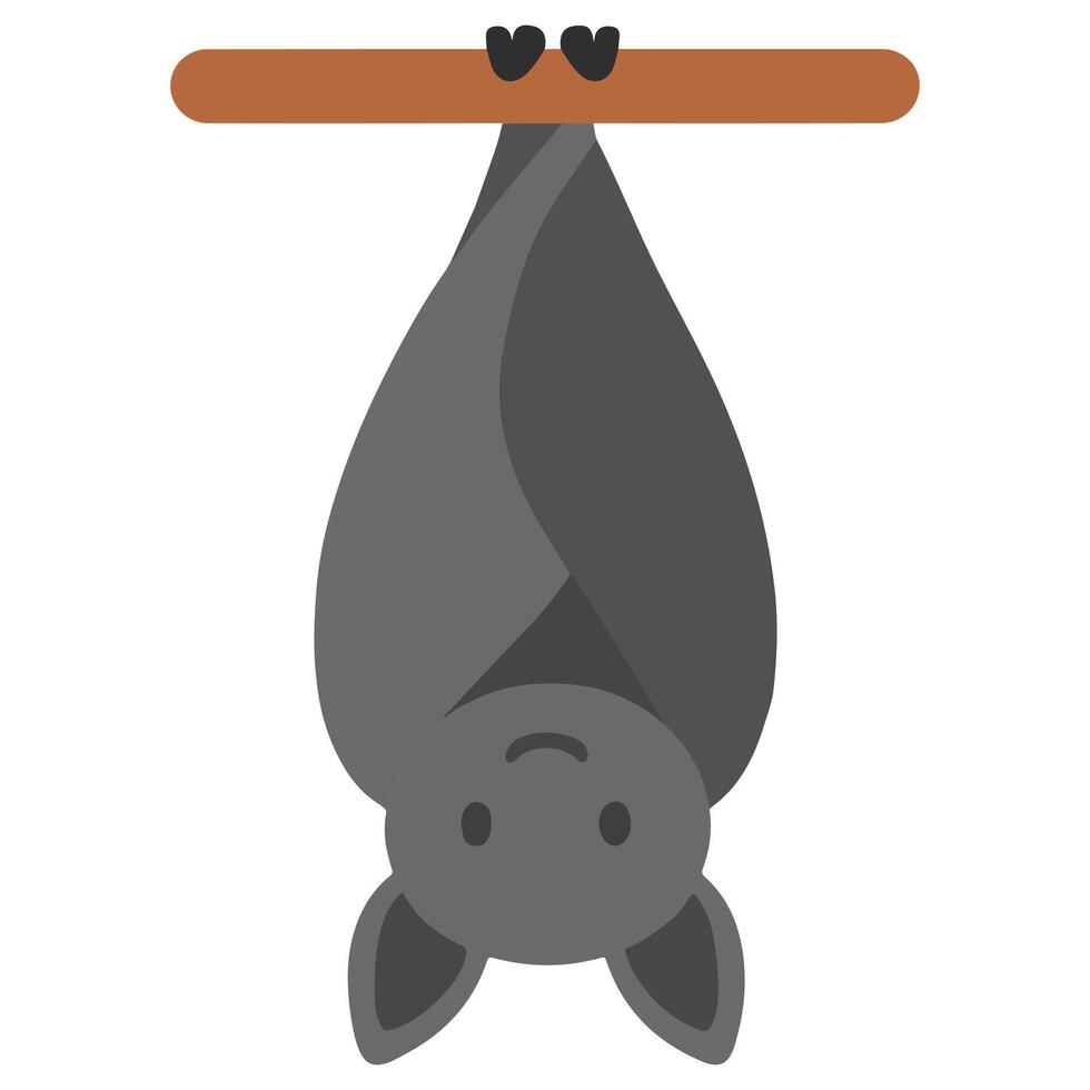 Zoo Bat illustration, Colorful Bat , Colorful Safari Animal Clipart, Animal design sublimation vector