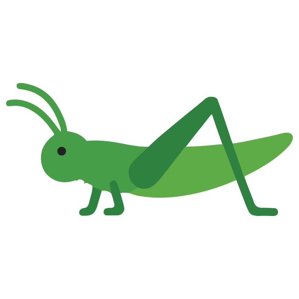 Grasshopper illustration, Garden Grasshopper isolated, Colorful Gardening Clipart, Gardener design sublimation vector
