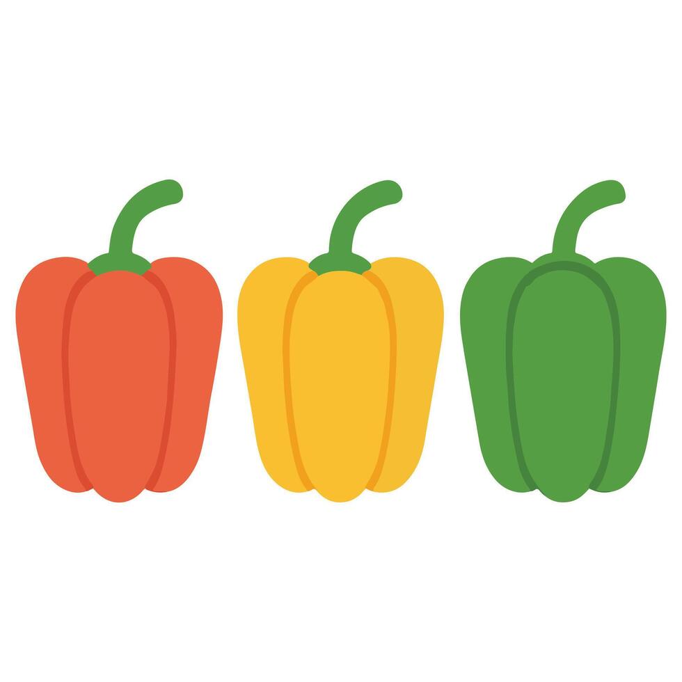 Peppers illustration, Colorful Garden Peppers art, Colorful Gardening Clipart, Gardener design sublimation vector