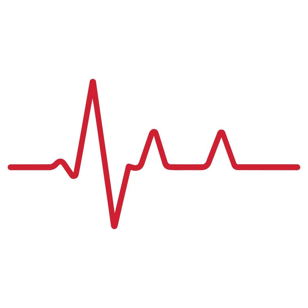 EKG Linemedical equipment, Healthcare tools illustration, hospital design sublimation vector