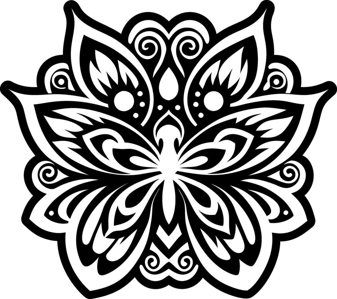 An icon of butterfly in solid style vector