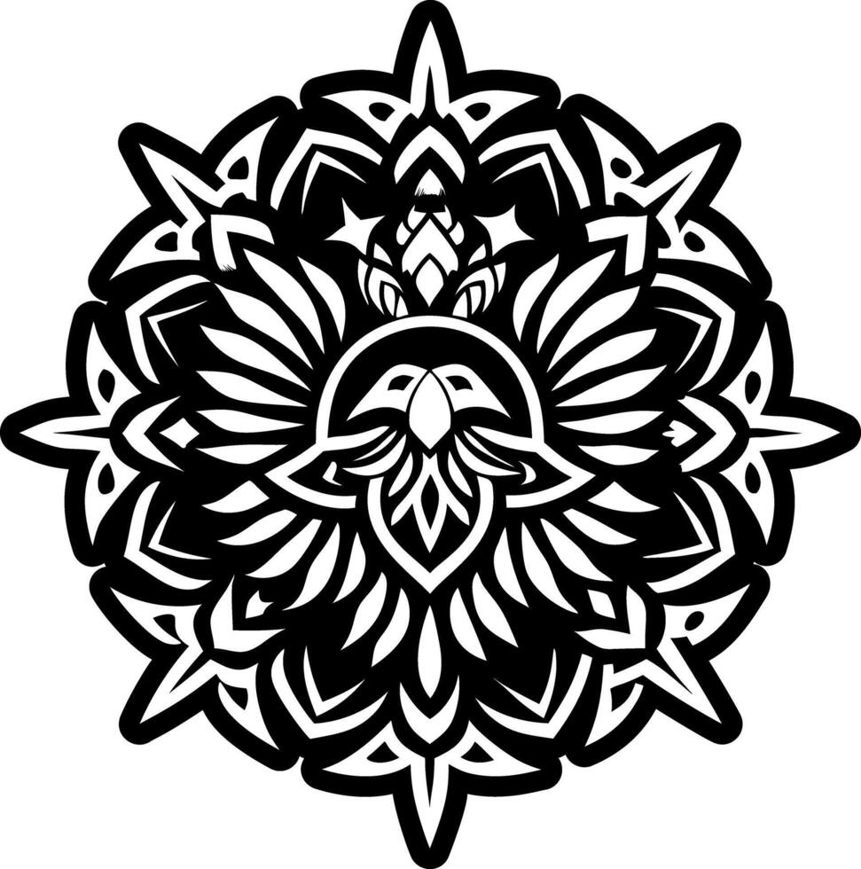 A solid icon showing eagle symbol vector