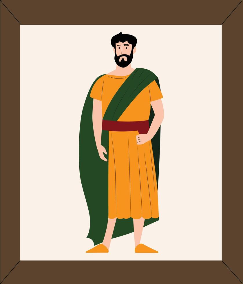 Zeno of Elea fullbody vector