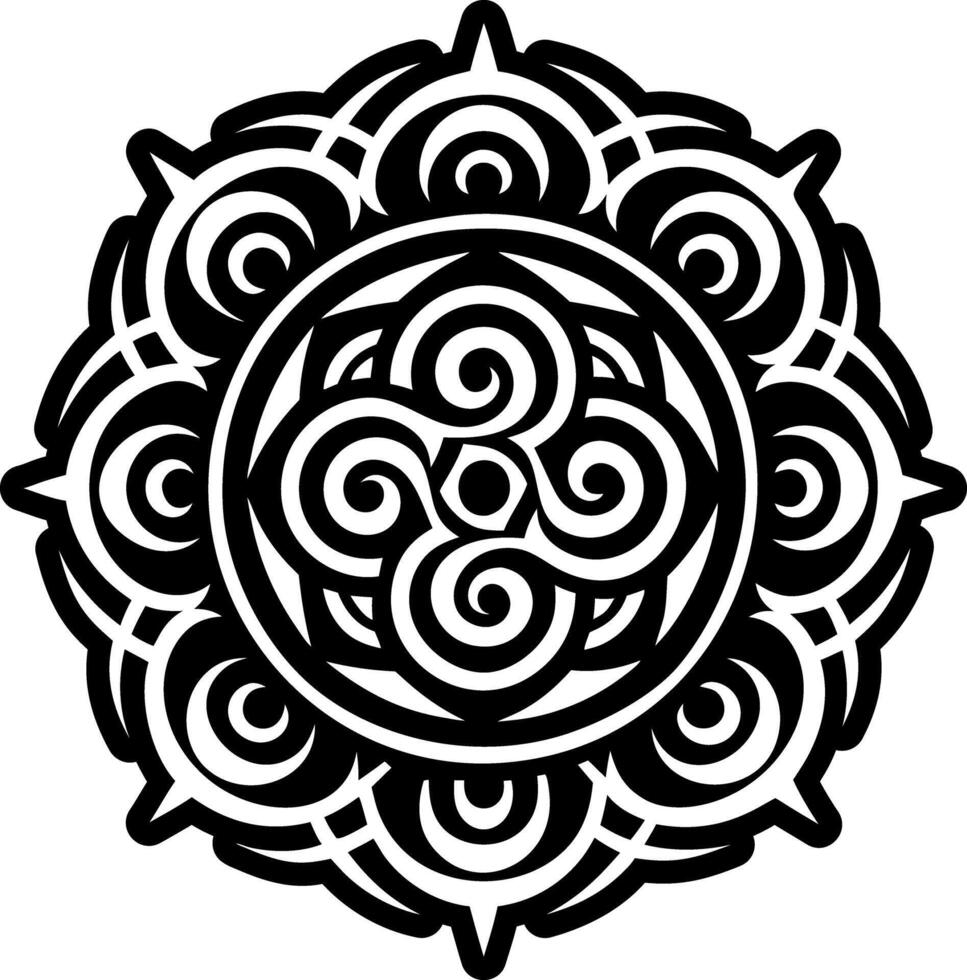 A filled style icon of energy waves artwork vector