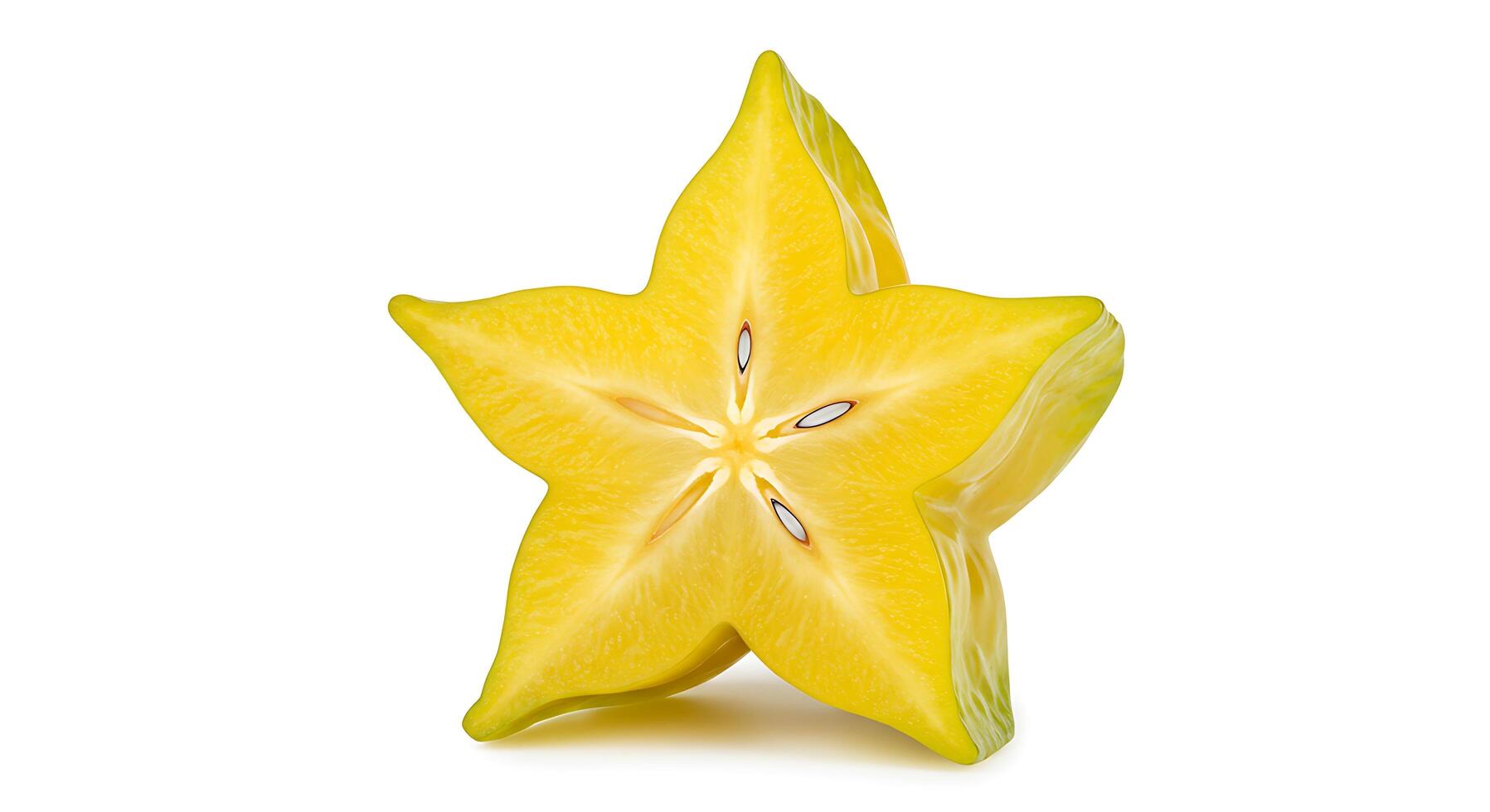 A yellow star shaped candle photo