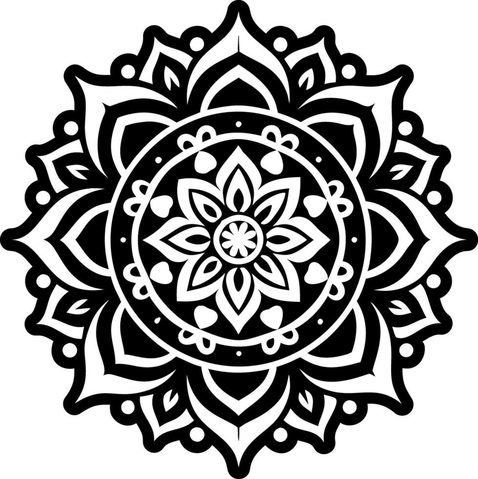 An icon showing divine feminine in solid style vector