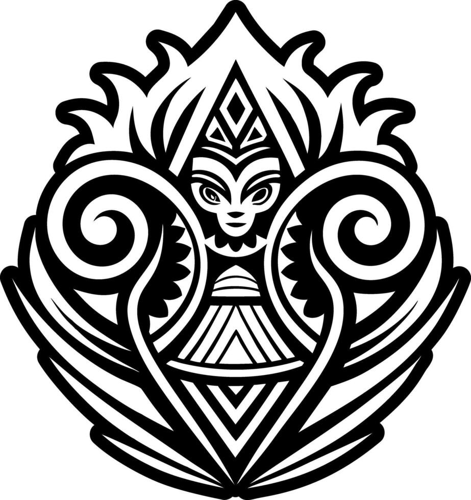 A solid style icon of deity vector