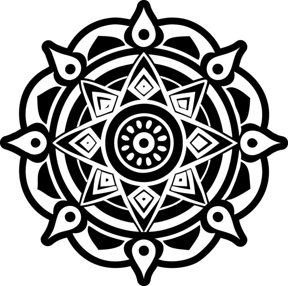 Solid icon showing cosmic energy artwork vector