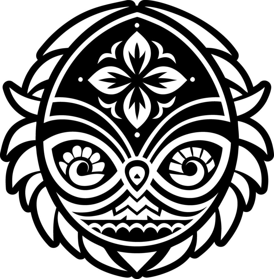 Hawaii island icon in solid style vector