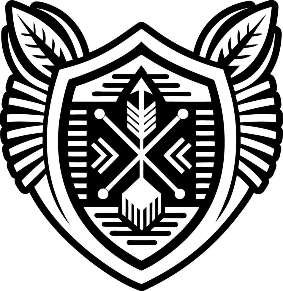A glyph style icon showing gratitude shield vector
