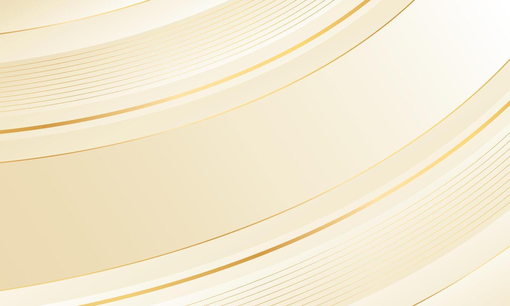 Minimalist Elegant Beige Gold Abstract Background for Presentation Templates vector