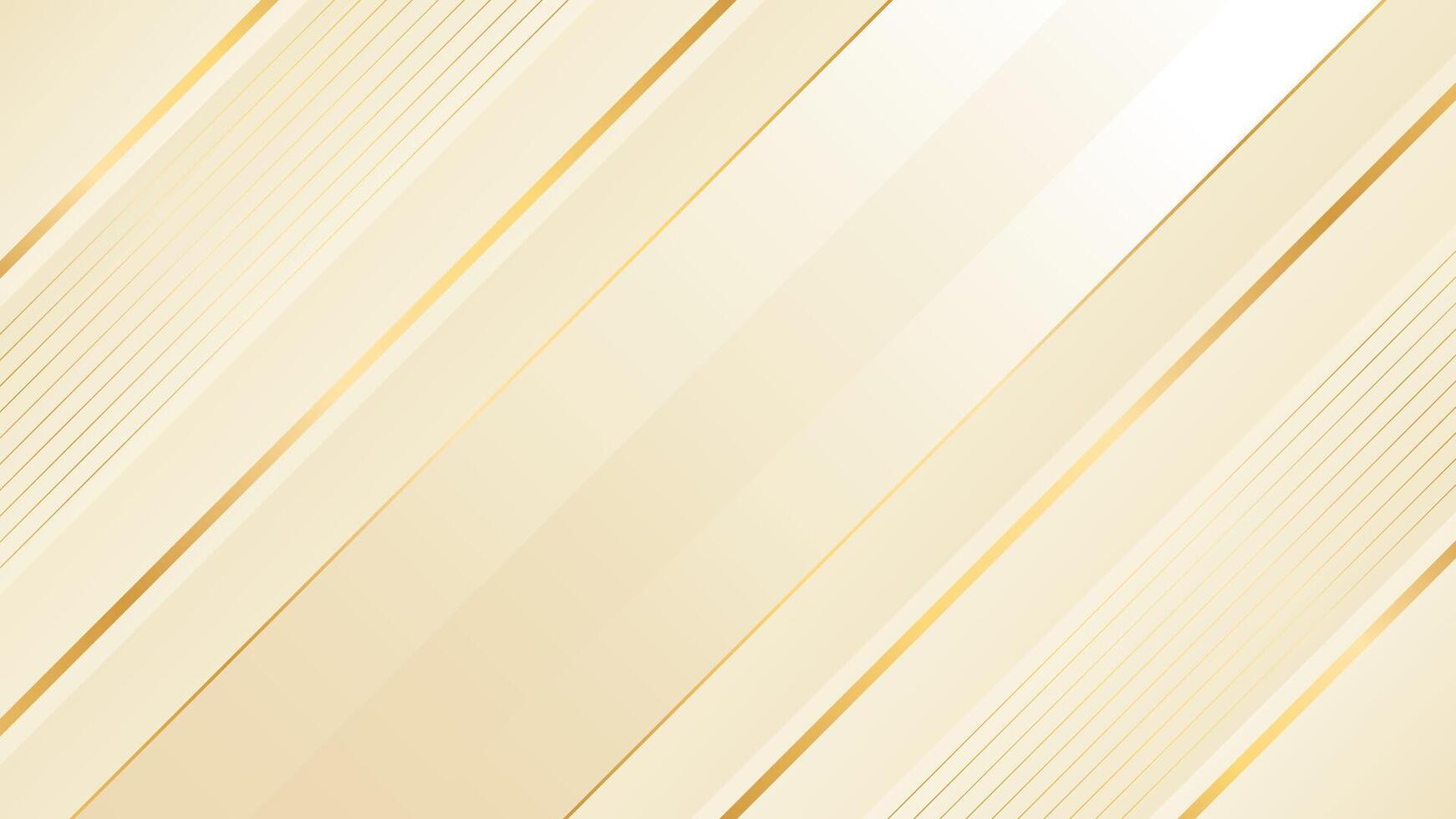 Abstract beige and gold Luxury stripes background. Elegant diagonal lines. Suitable for beauty products, templates, banners, sales, awards, events, websites, pages, and more vector