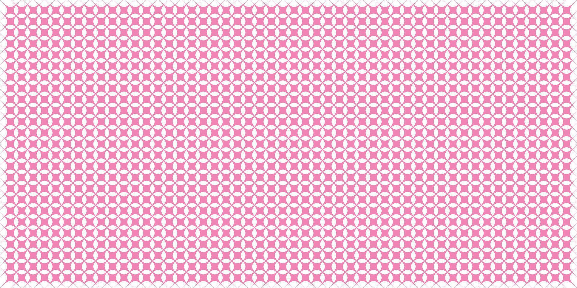 Abstract Pink Shape Geometric Composition vector