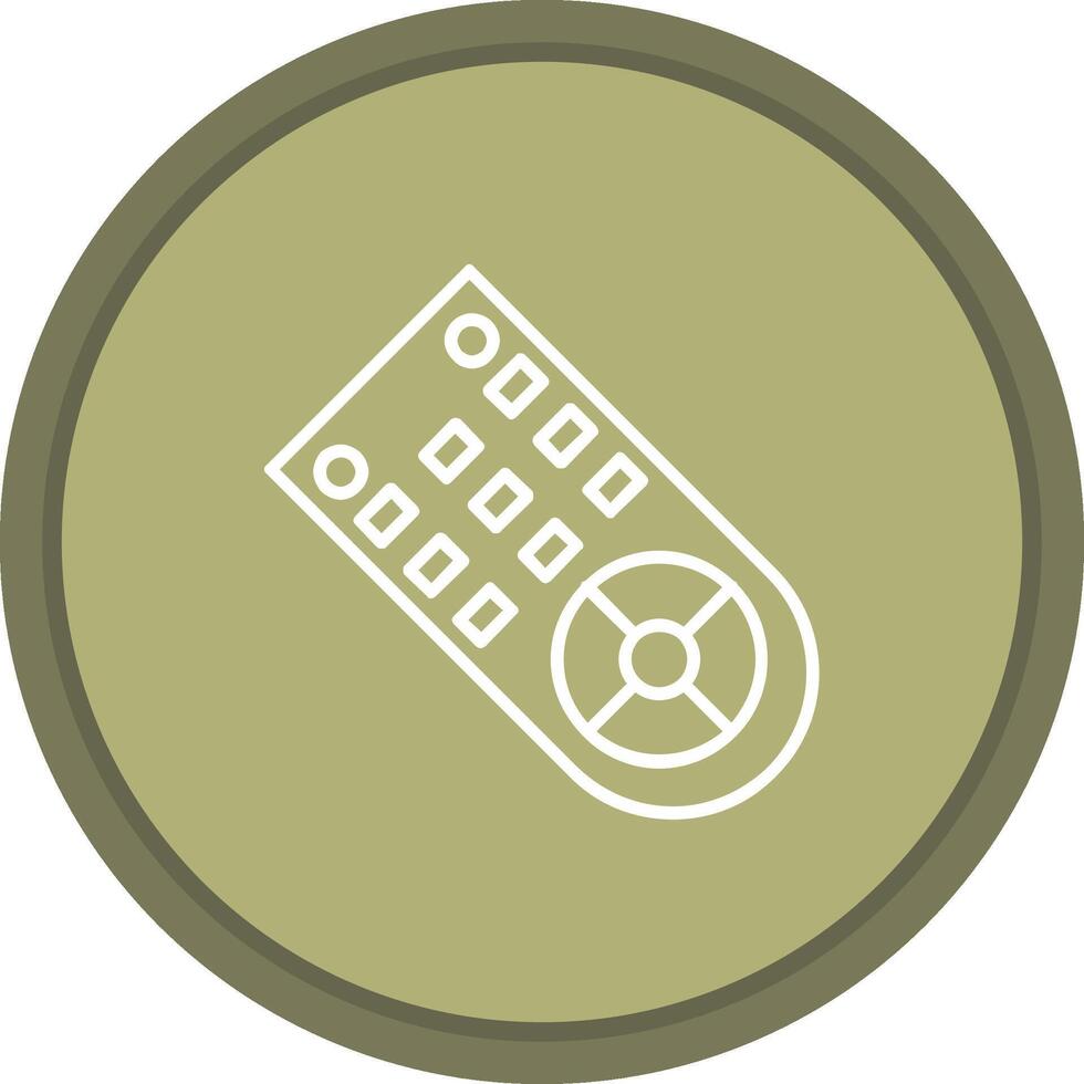 Remote Control icon. colored outline icon style. vector