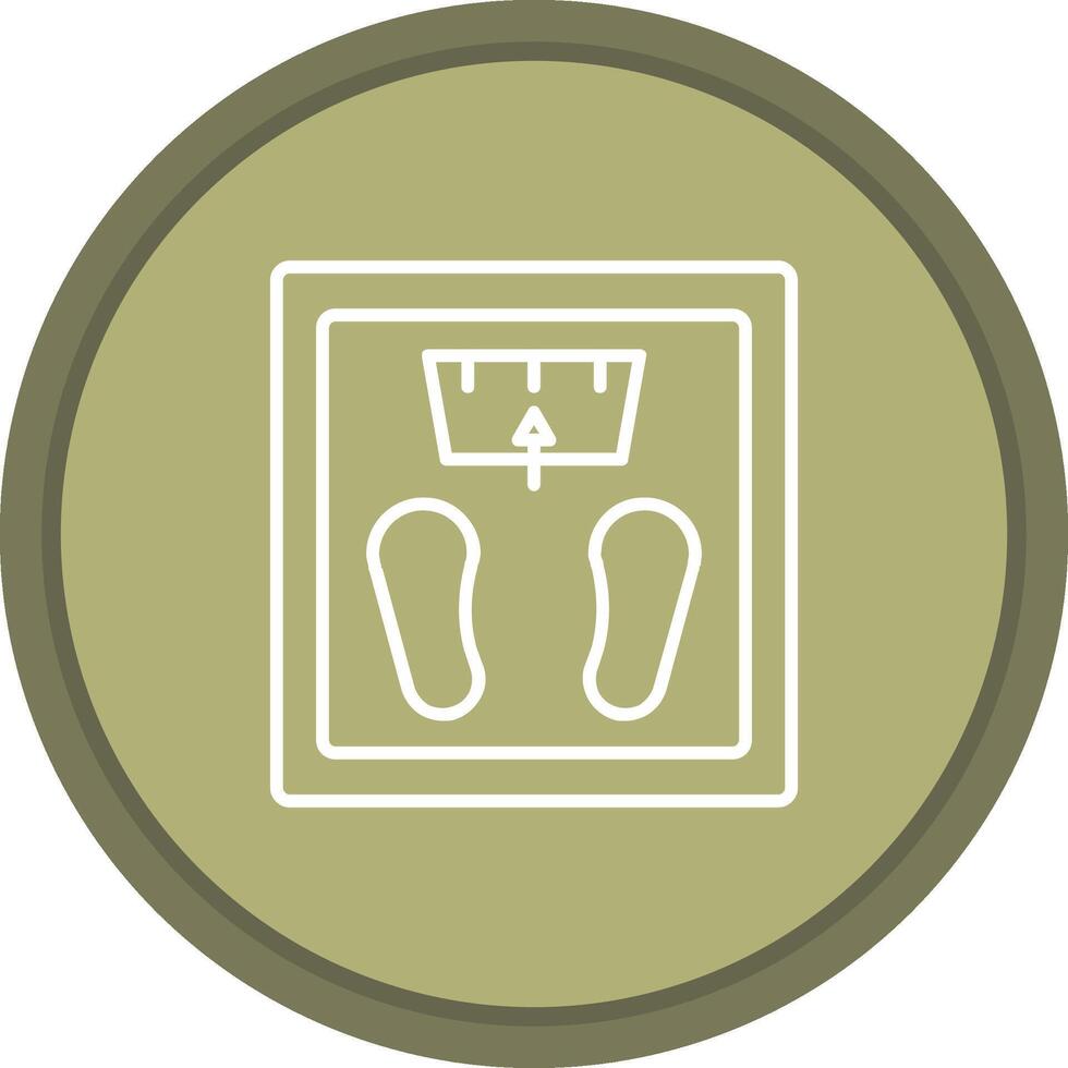 Body Weight Icon Design vector