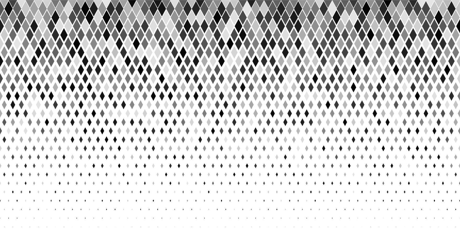 Primitive diamond pixel, matrix cyber pattern. Square dot disperse background. Liquid blob cube fade. Abstract geometric halftone gradient. Lattice grid connect texture. Digital geo shape design vector