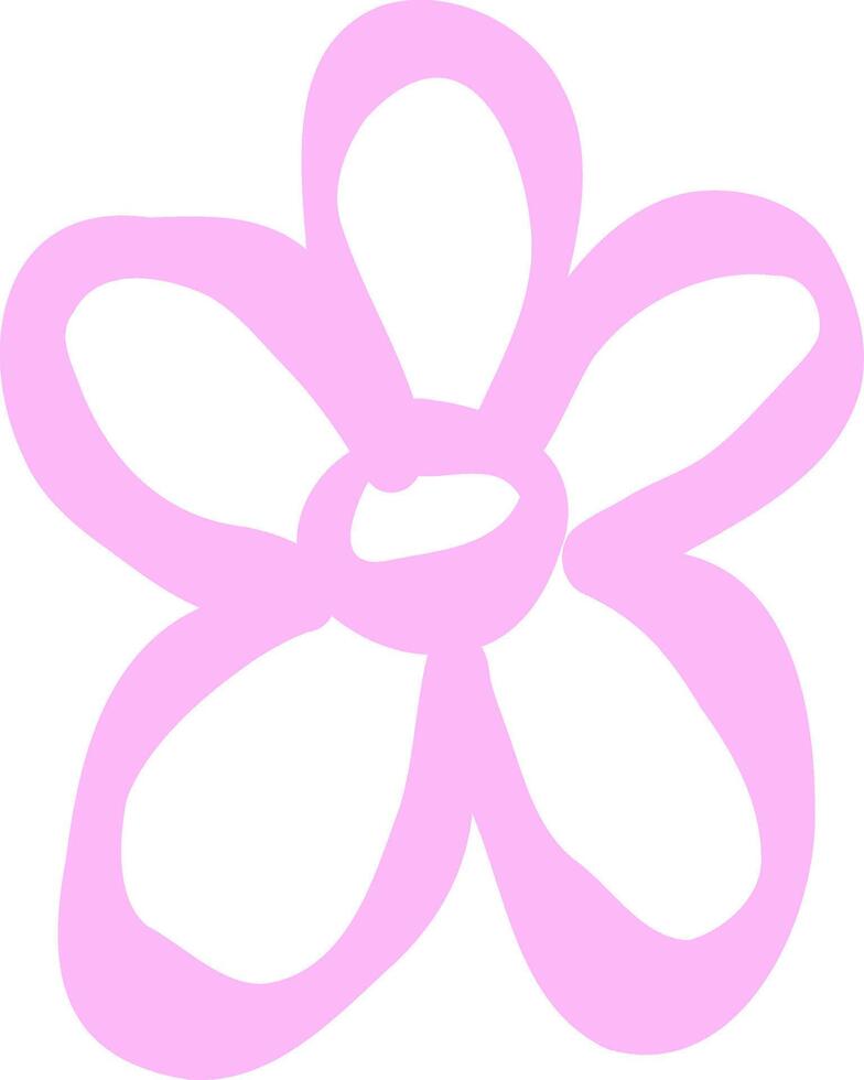 Bold Hand Drawn Floral Leafs vector
