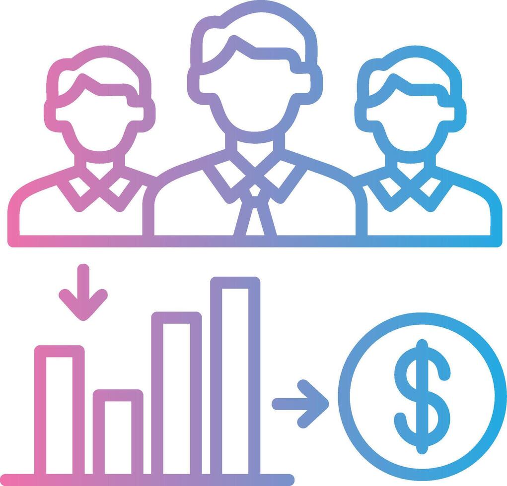 Management Simplified Design Piece vector