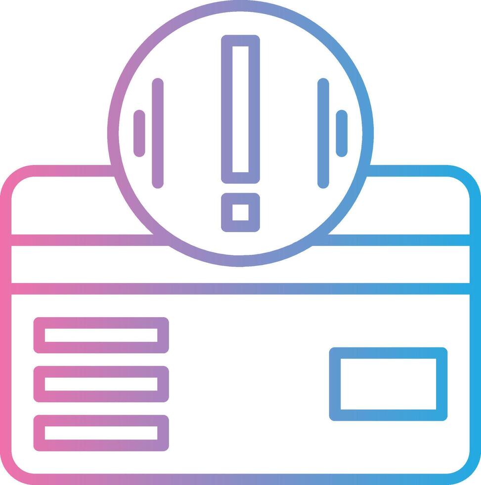 Credit Card Modern Interface Badge vector