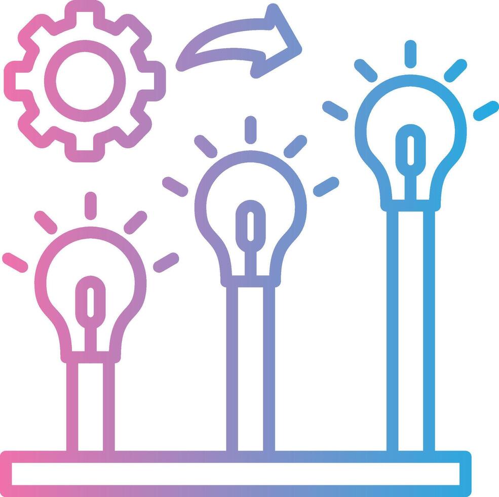 Innovation Bright Tone Visual vector