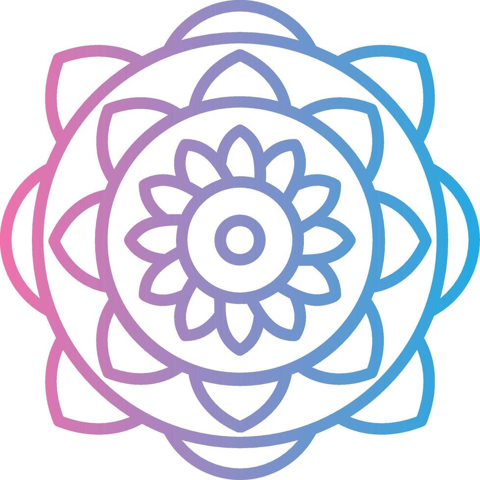 Mandala Pastel Tone Form vector