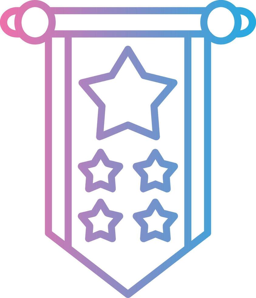 Flag App-Based UI Graphic vector