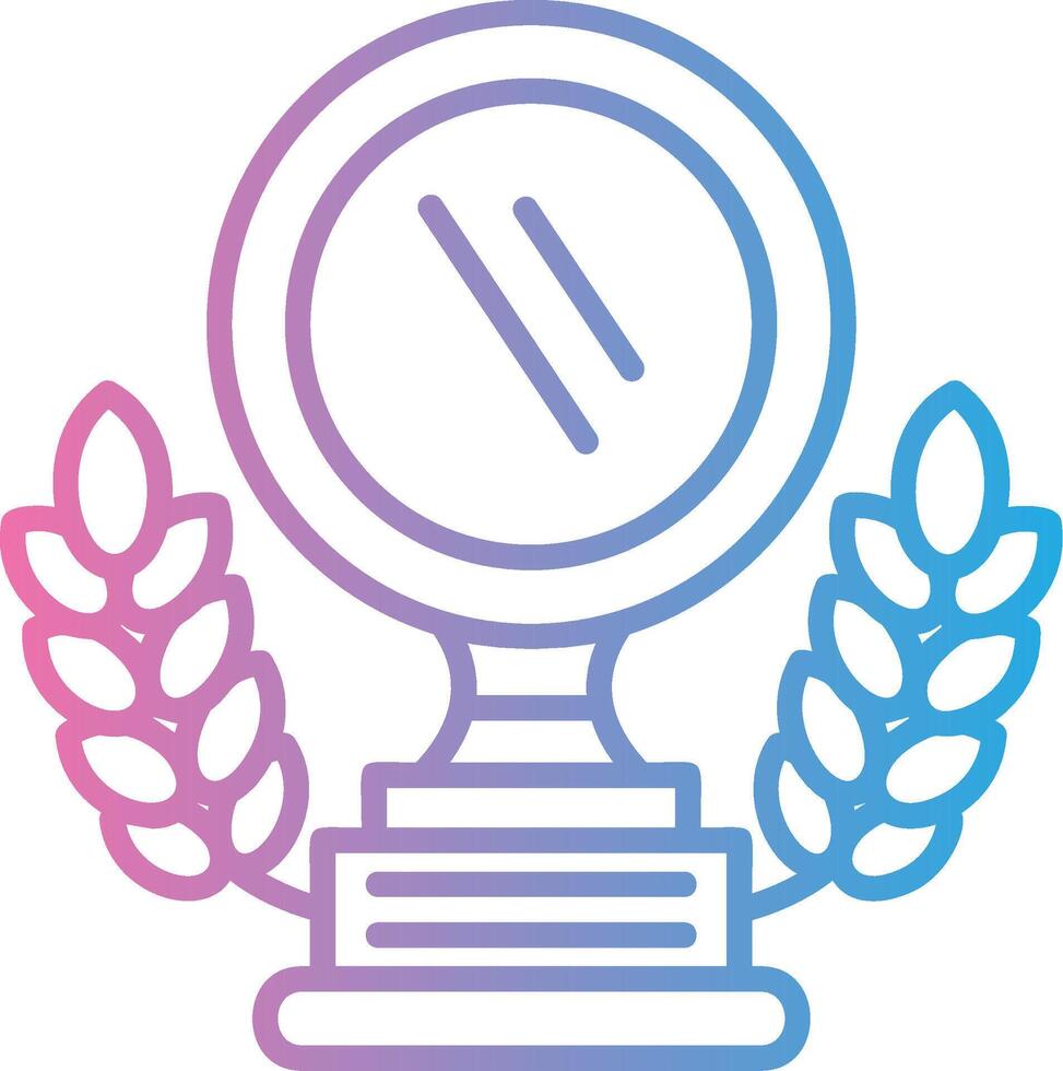 Trophy Cup Sharp Edge Visual vector