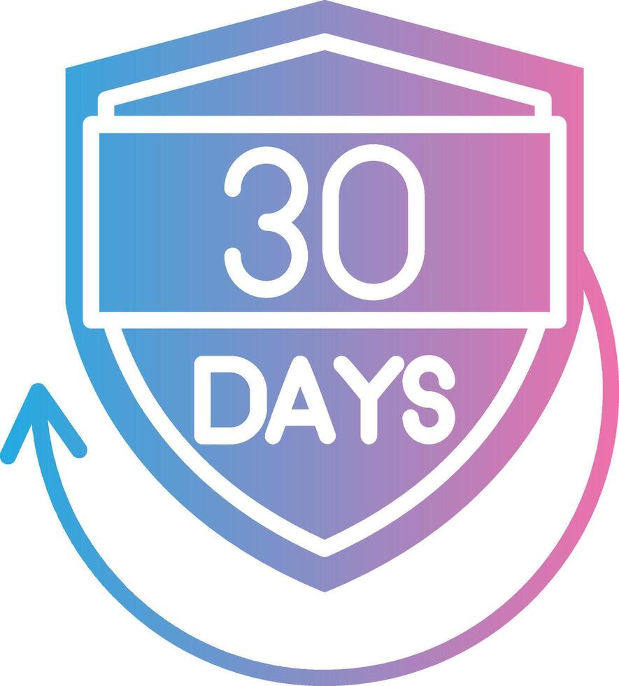 30 Days Subtle UI Graphic vector