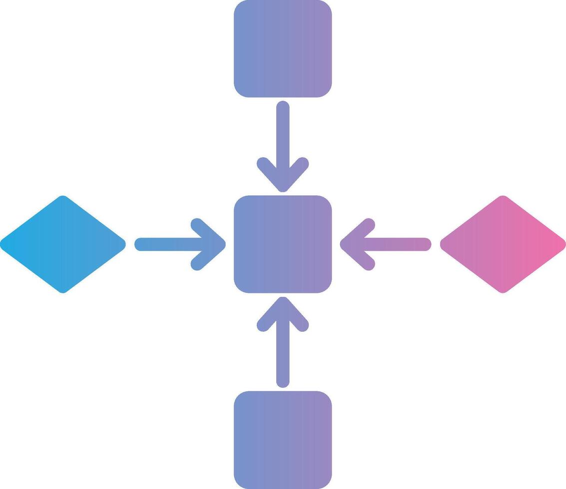 Diagram Minimal Art Object vector