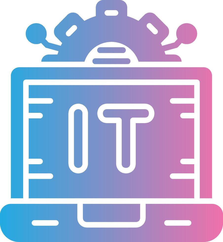 Information Technology Pastel Color Graphic vector