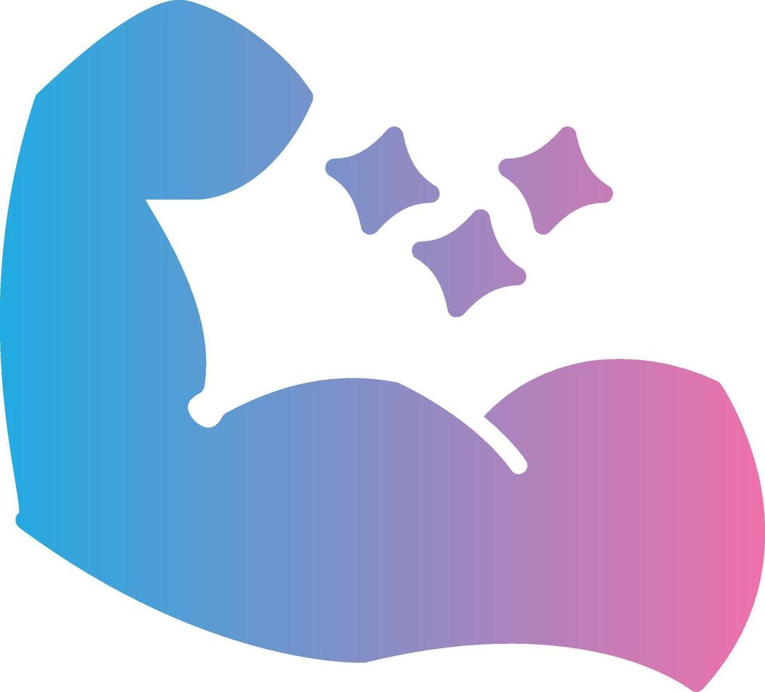 muscle Minimal UI Element vector