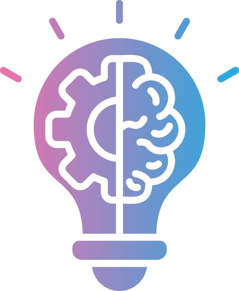 Machine Learning User Interface Mark vector