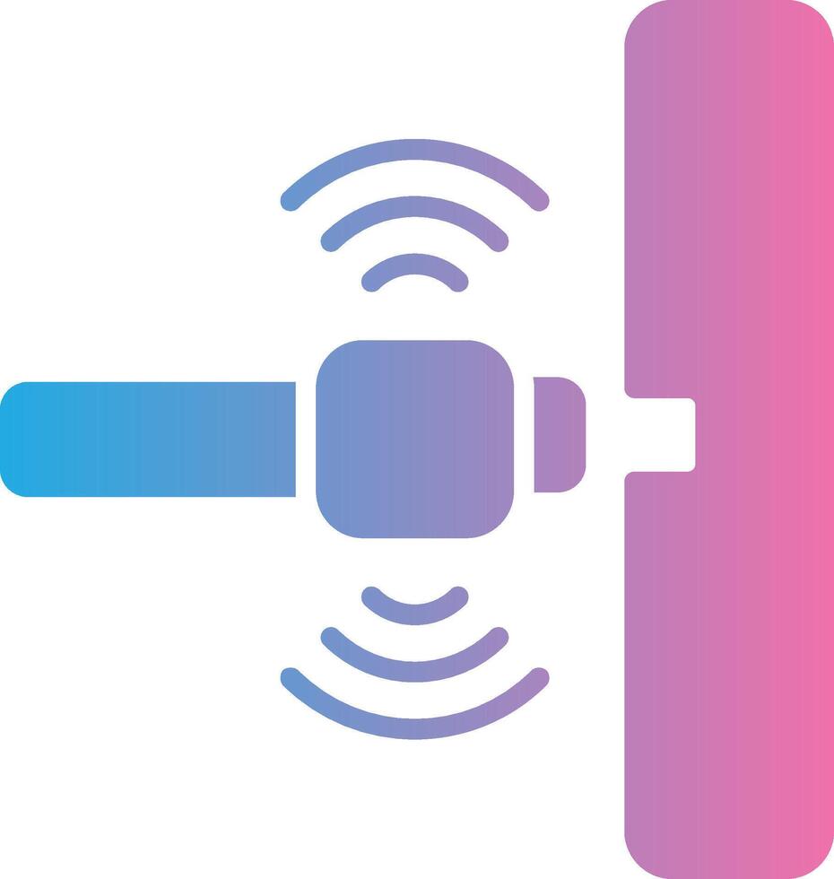 Proximity Sensor High Contrast Badge vector