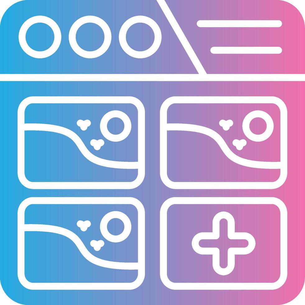 Add Image Smooth App Visual vector