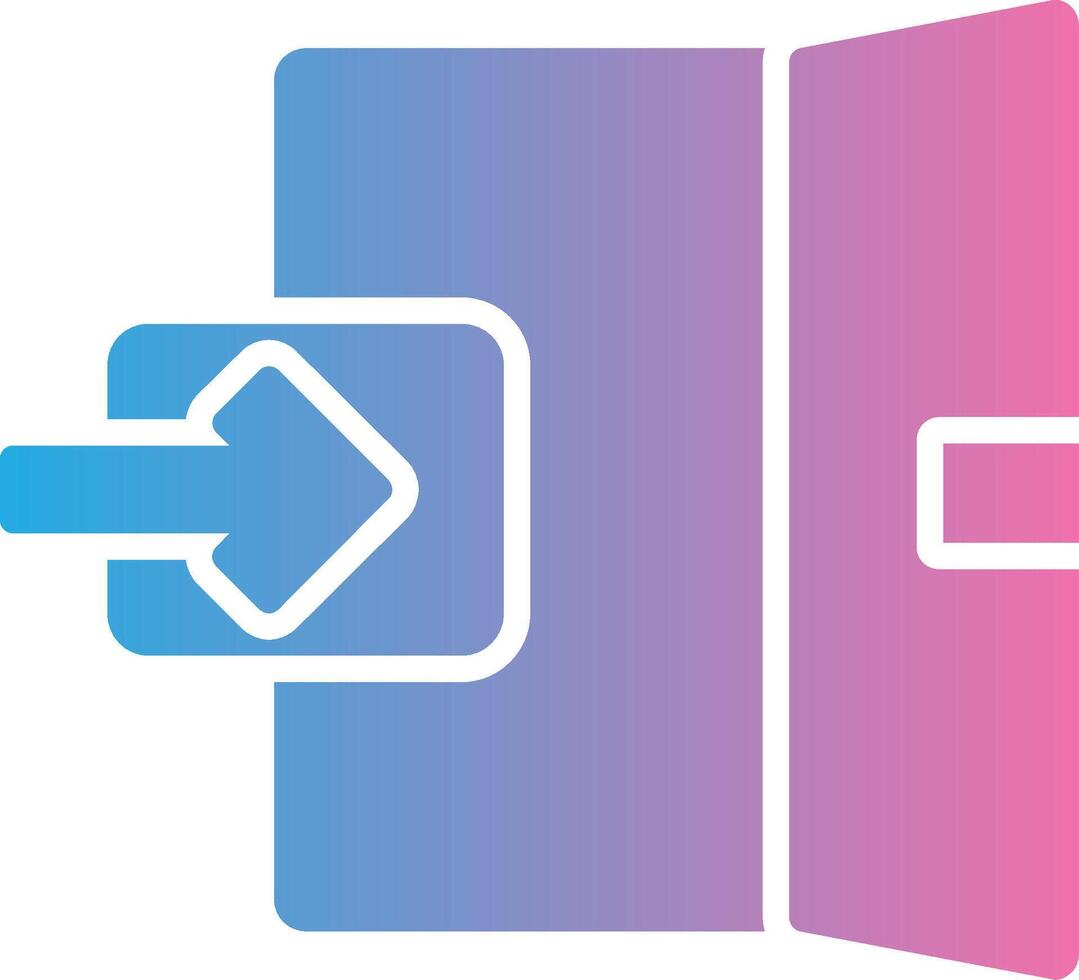 Emergency Exit Modern Interface Badge vector