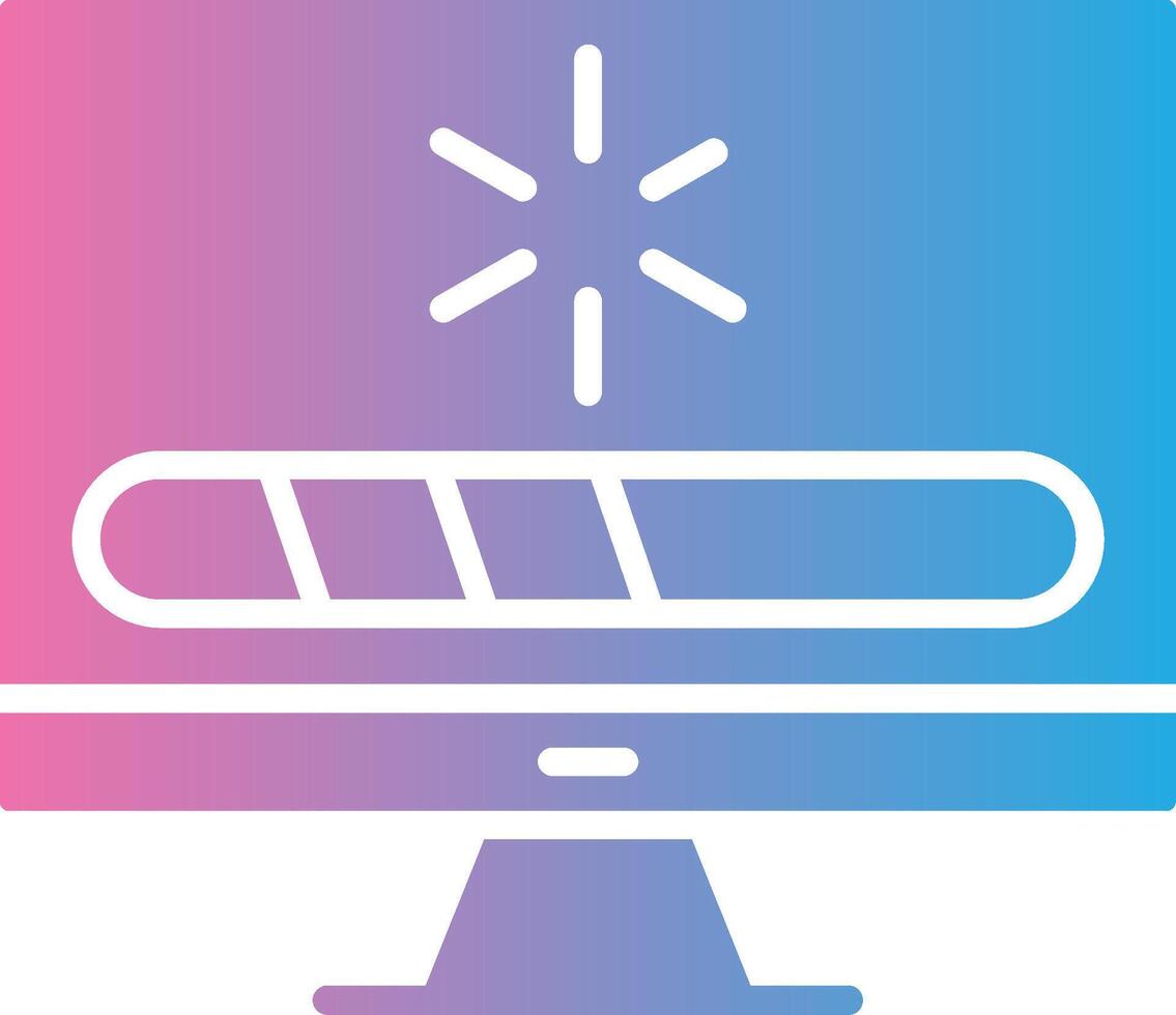 Loading Digital Outline Piece vector