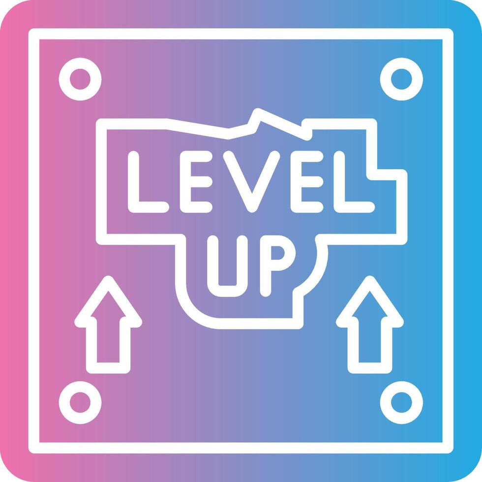 Level Up Business App Graphic vector