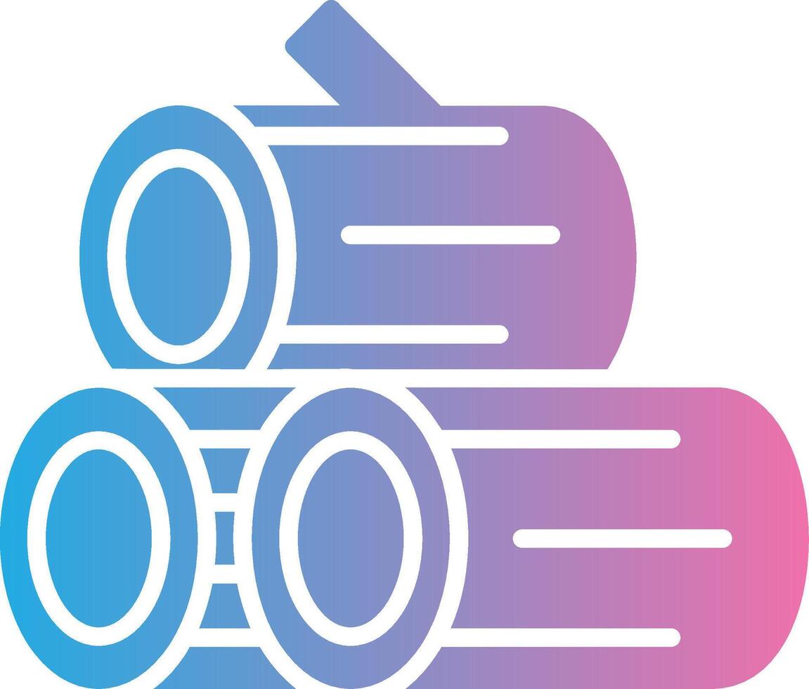 Log Thin Graphic Shape vector