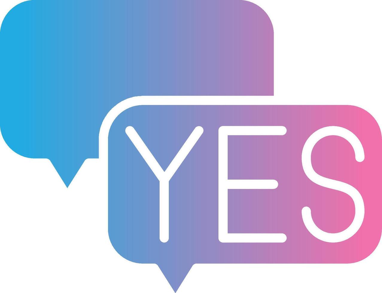 Speech Bubble Responsive App Shape vector