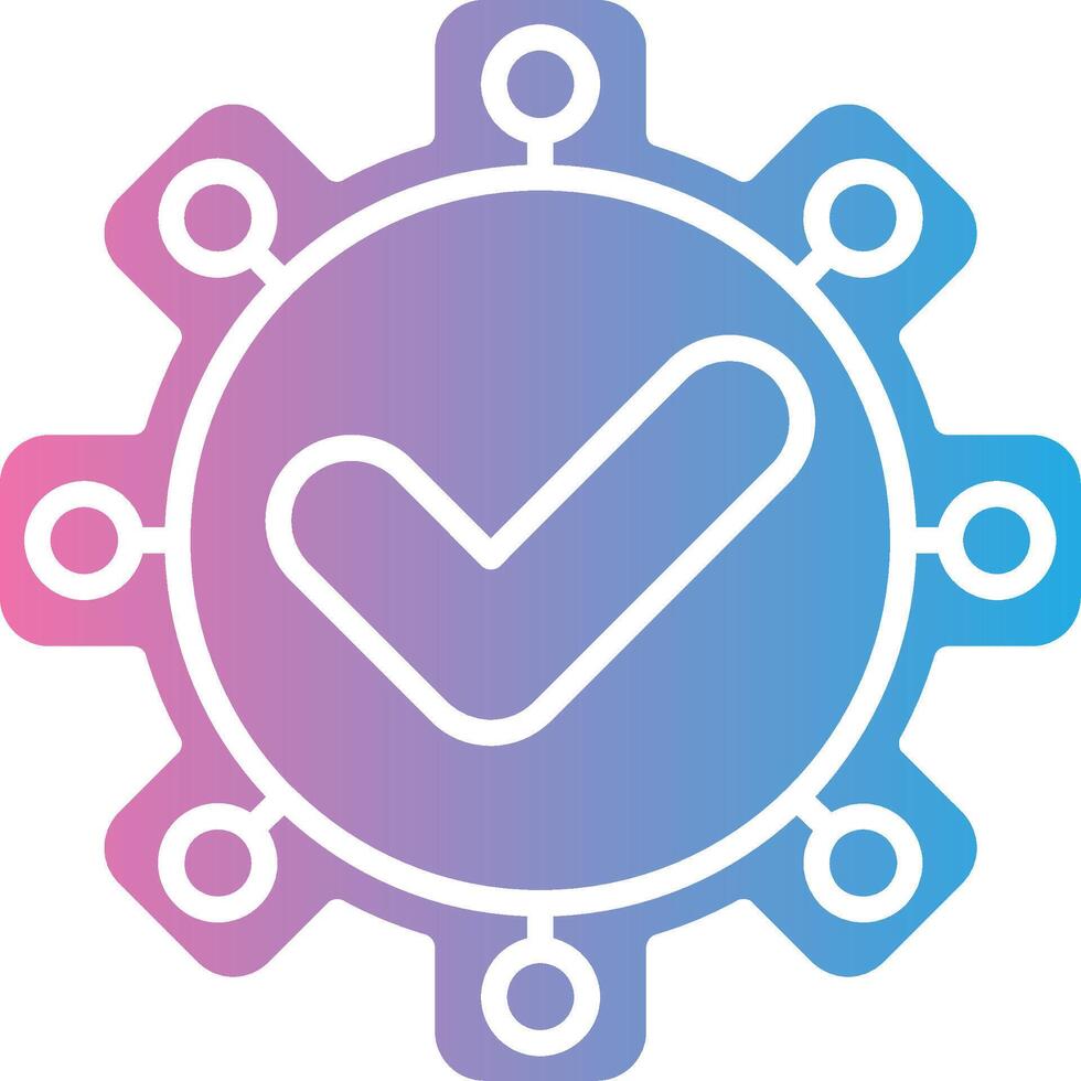 Quality Control Handcrafted UI Symbol vector