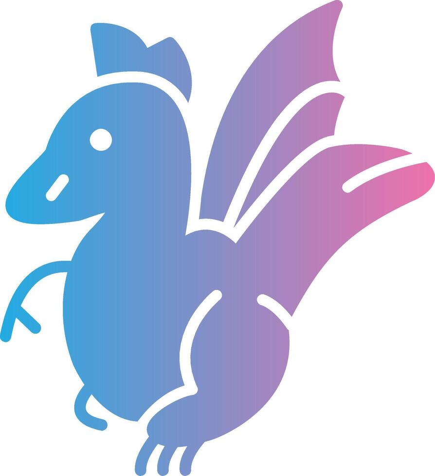 Dragon App-Based UI Graphic vector