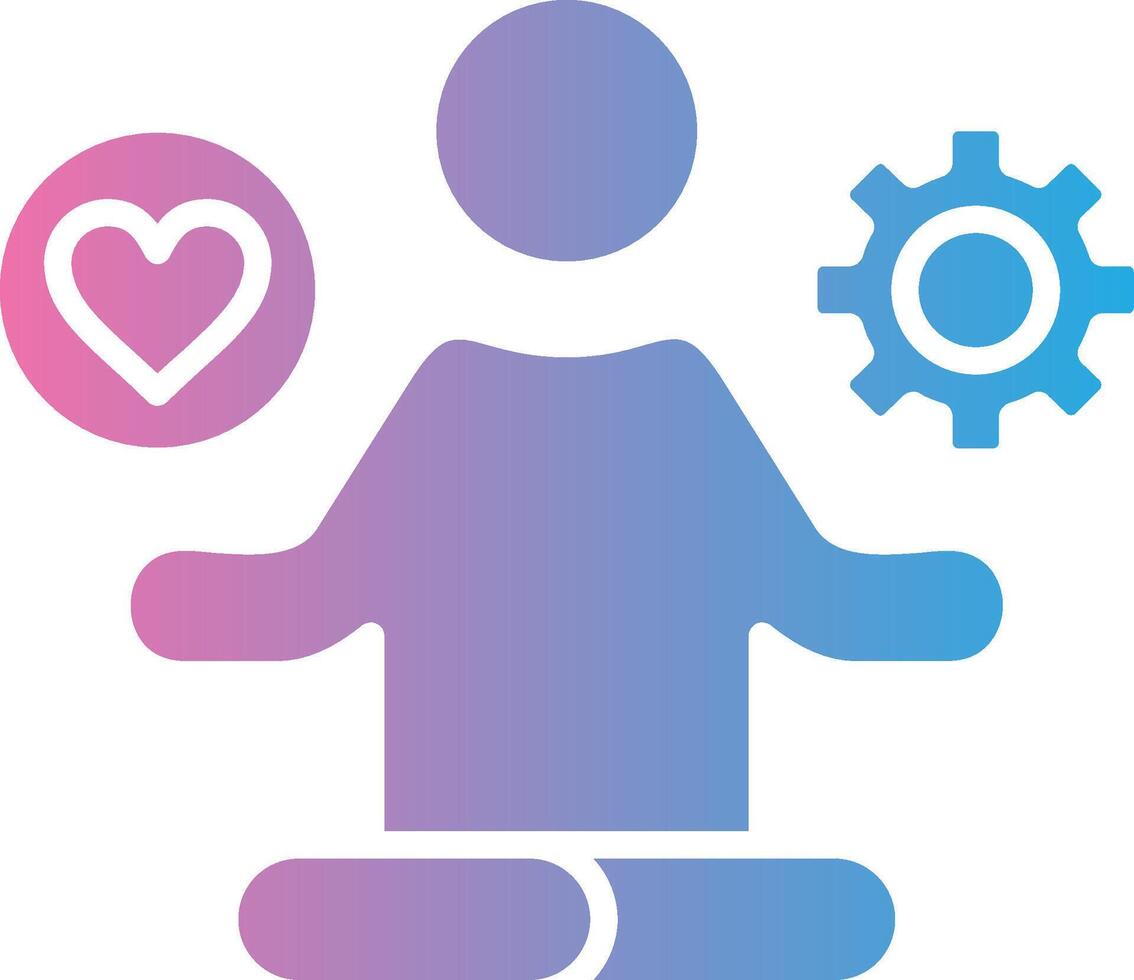 Stress Management Clean UI Concept vector