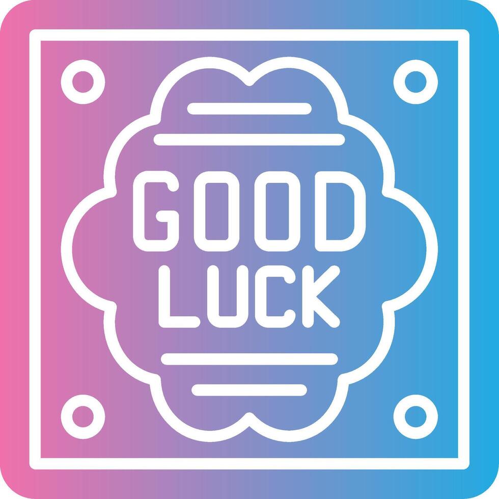 Good Luck Smooth UI Symbol vector