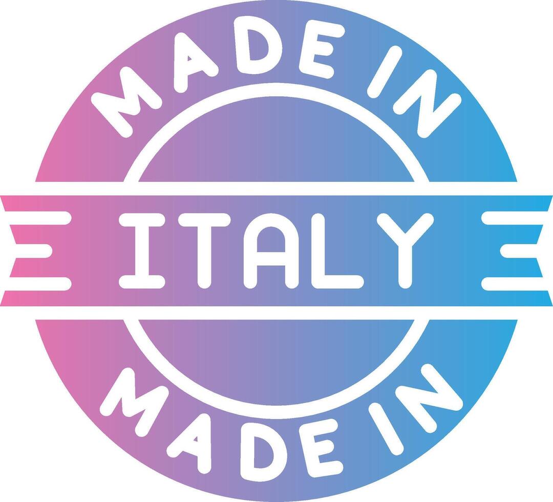 Made In Italy User-Friendly Drawing vector