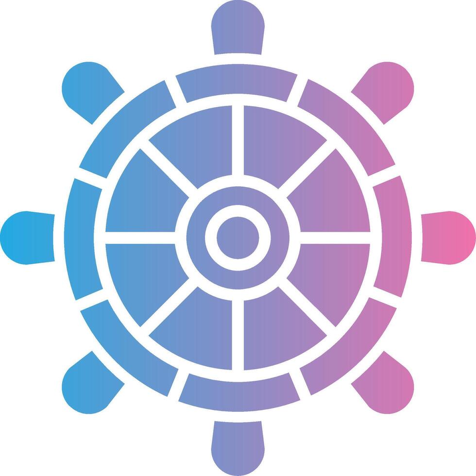 Rudder Interactive Symbol vector