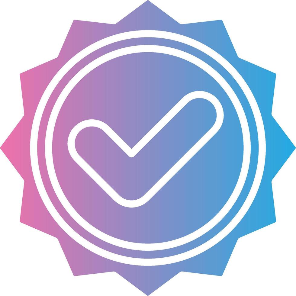 Approved Modern Tech Object vector