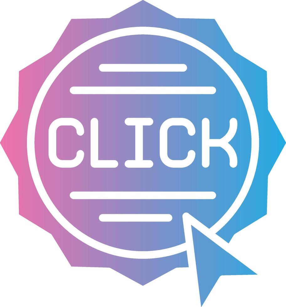Click Smooth App Visual vector