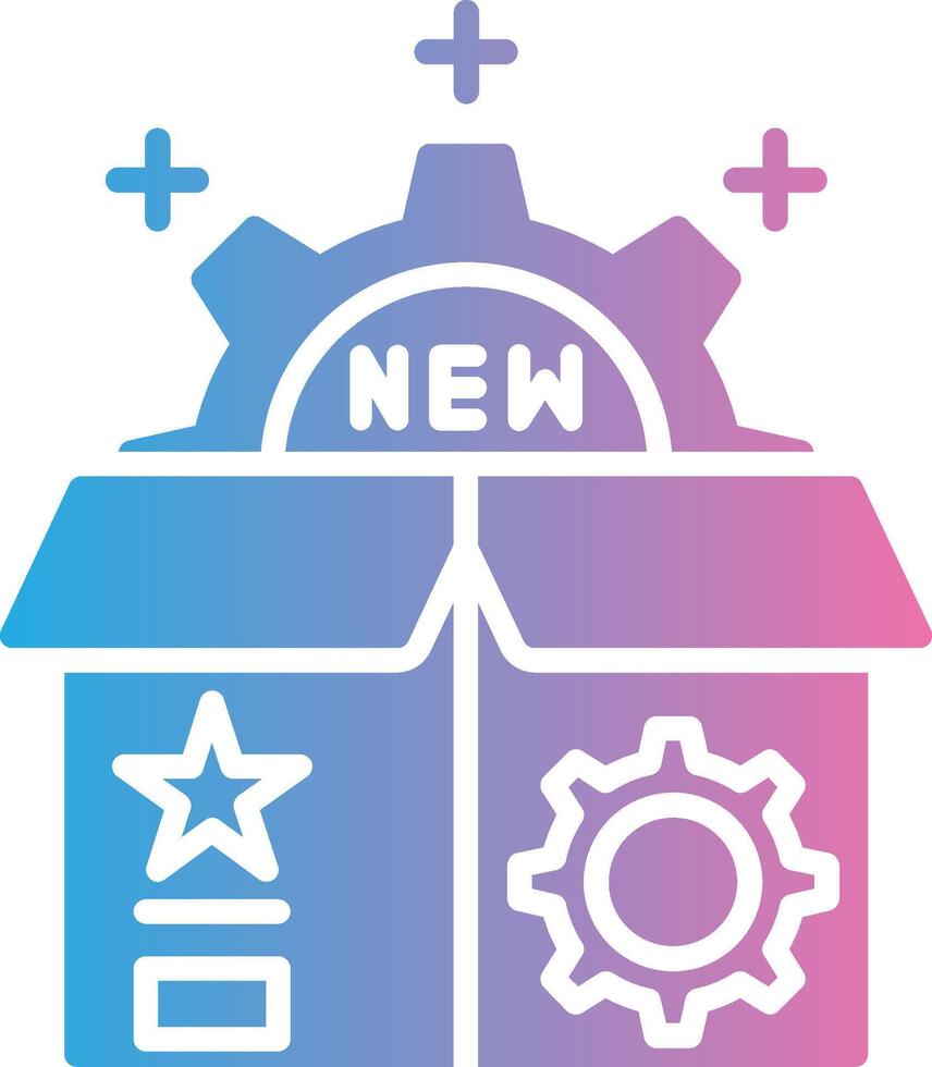 New Product Flat Design Piece vector