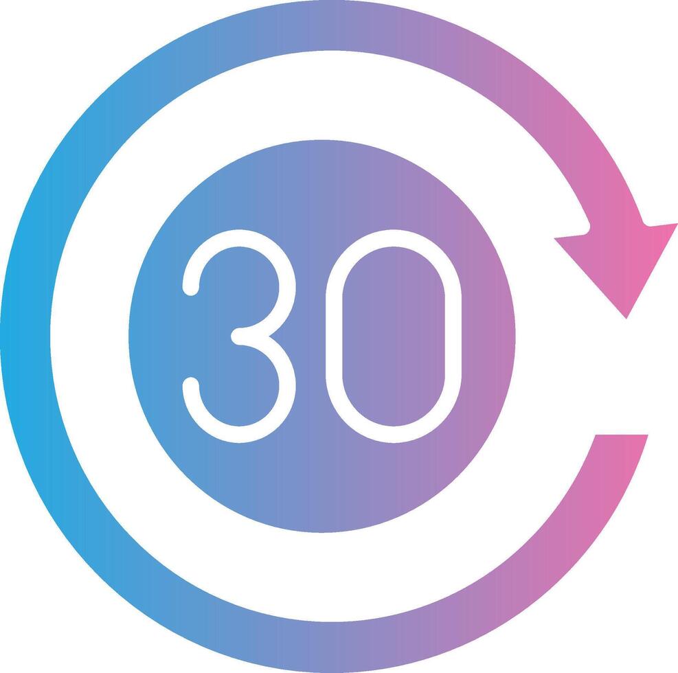 30 Days User-Friendly Drawing vector